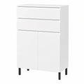 Germania Kommode 8245-84, Weiß, mit Soft-Close-Schubladen, 60x97x34 cm