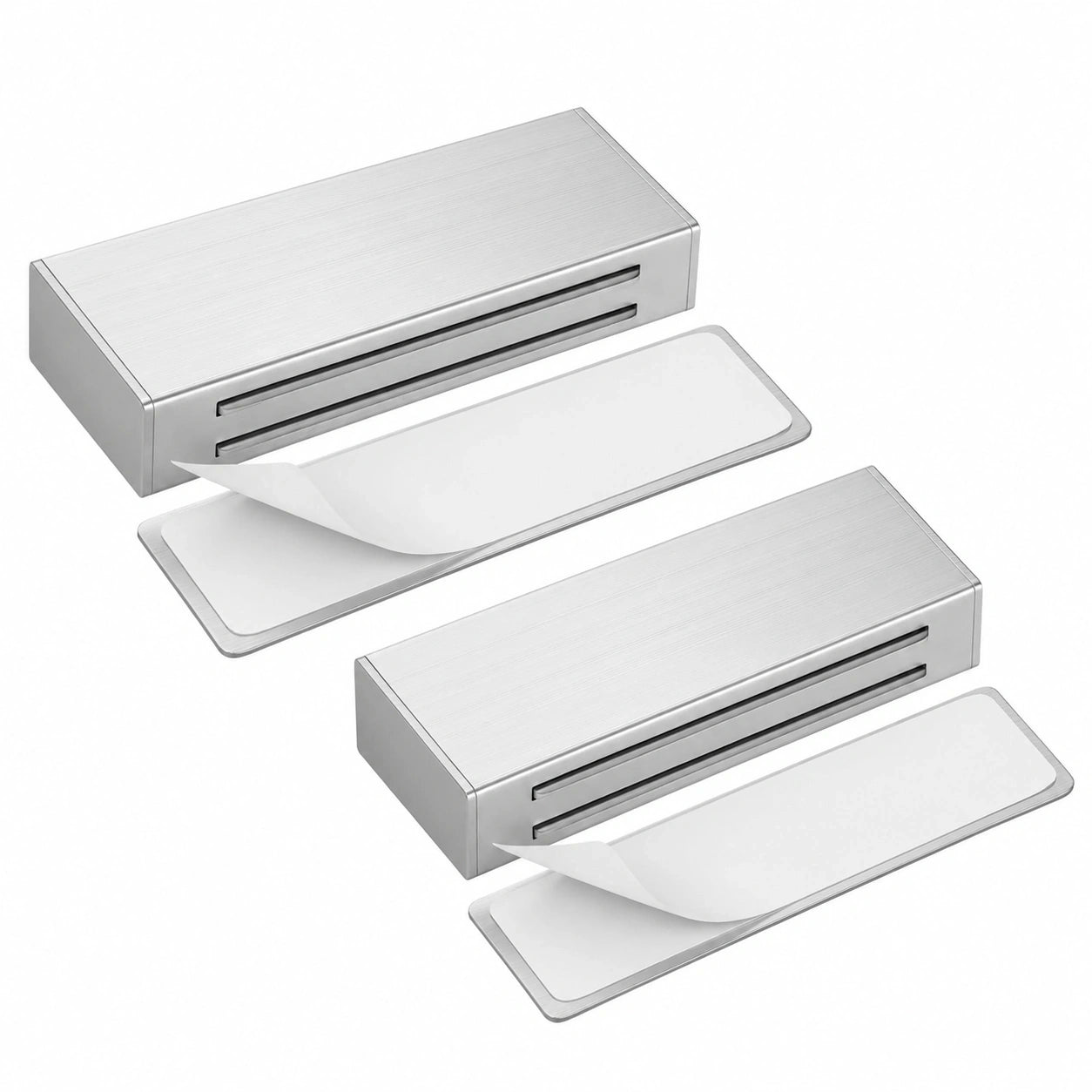 Selbstklebende Türmagnete 12kg, 2er-Set, für Schrank- und Möbeltüren