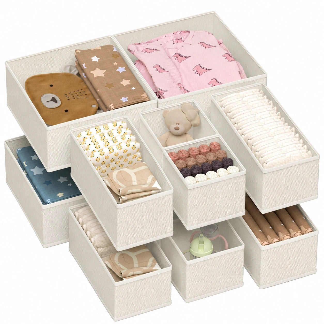 Schwarze Möbelgriffe aus Edelstahl 64mm, Set aus 6 Schrank- und Schubladengriffe für Küche