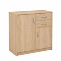 Meblando Multifunktionsschrank mit Schubladen, Eiche, 74 x 35 x 85 cm