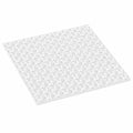 Selbstklebende Gummipuffer 100 Stück, Möbel- und Wandschutz, 6x2 mm