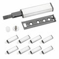 Push-to-Open Schranktüröffner Set, 8 Stück Magnetische Drucktürschnapper für Schrank und Schublade