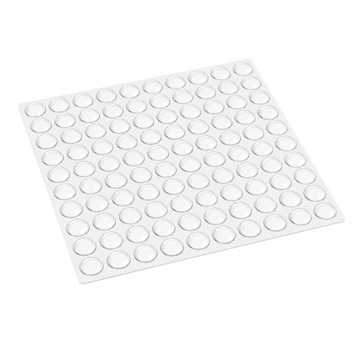 Selbstklebende Gummipuffer 100er Set, Transparente Schutzfüße für Möbel und Geräte, Ø 6mm