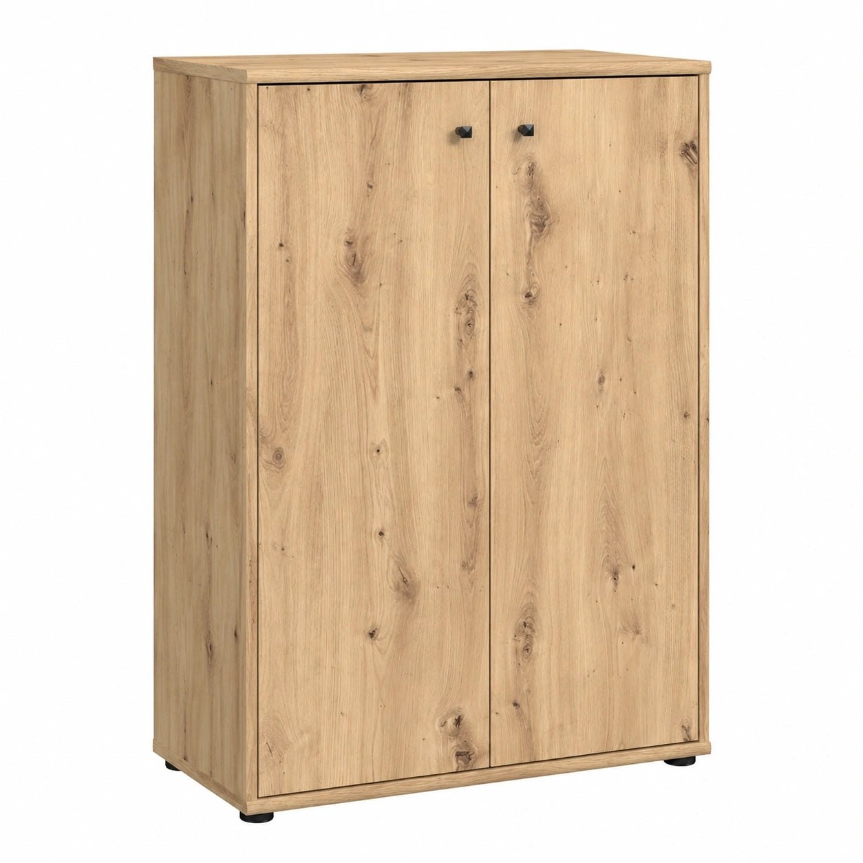 FORTE TEMPRA 2-türiger Kommode, Eiche Artisan, 74x111x35 cm