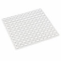 Selbstklebende Schutz-Gummipuffer, 100 Stück, Transparent, 8mm, Schalldämmung und Rutschfestigkeit für Möbel und Türen