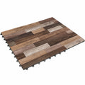 Selbstklebende Holzoptik Tapete Vintage - Braun, 44x300cm für Küche, Möbel & Arbeitsplatte